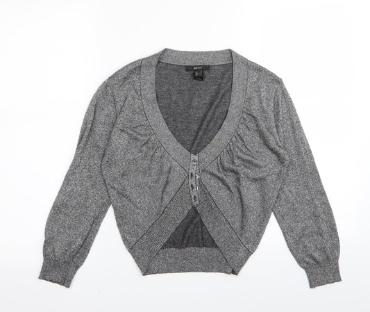 MNG suit Womens Grey   Cardigan Jumper Size L