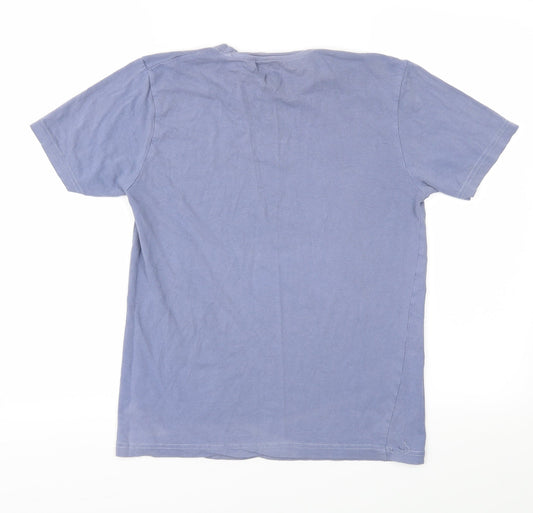 Boohoo MAN Mens Blue    T-Shirt Size M
