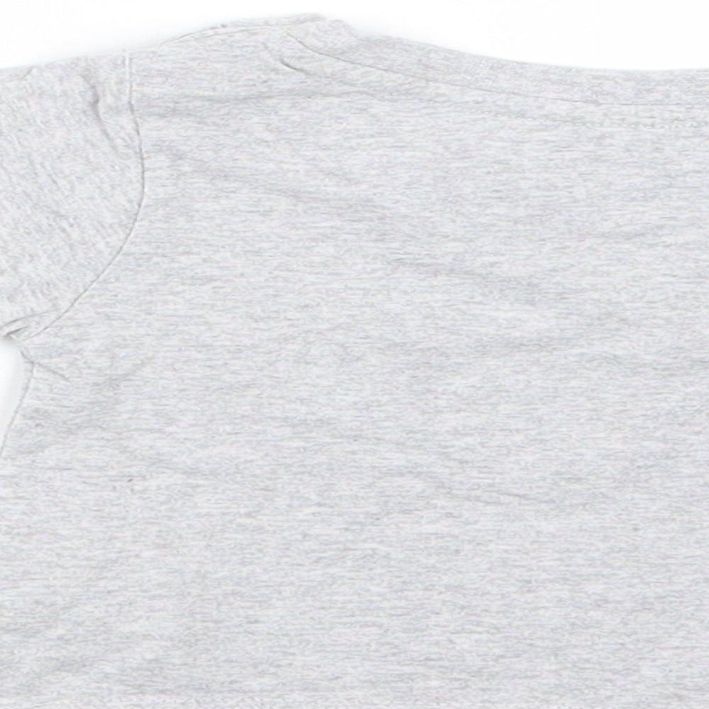 Earlydays Boys Grey   Basic T-Shirt Size 3-6 Months  - T-Rex
