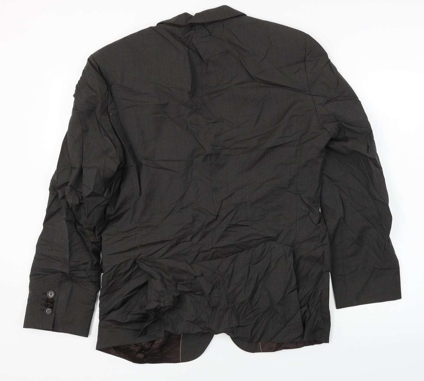 Super 100's  Womens Black   Jacket Blazer Size 38