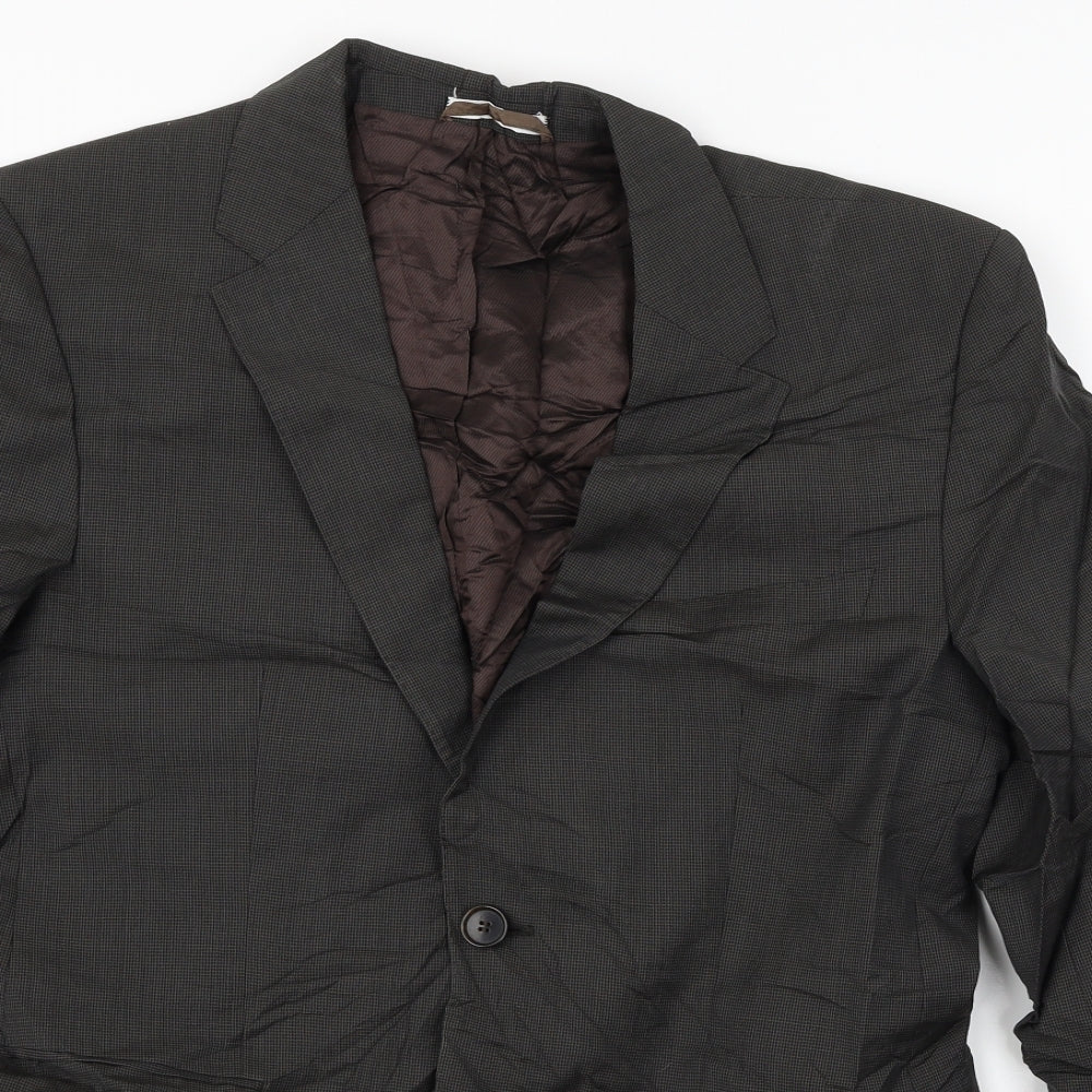 Super 100's  Womens Black   Jacket Blazer Size 38