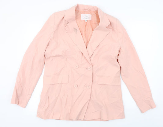 Pull&Bear  Womens Pink   Jacket Blazer Size 30