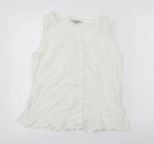 Peacokcs  Womens White   A-Line  Size 12