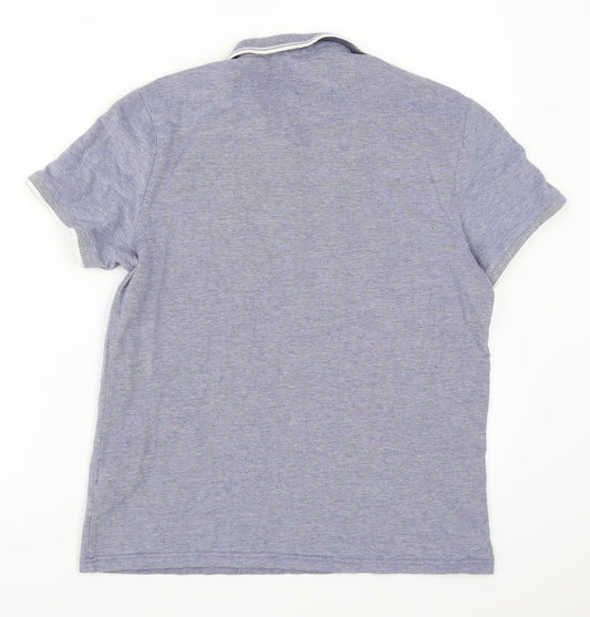 Burton Mens Blue    Polo Size M