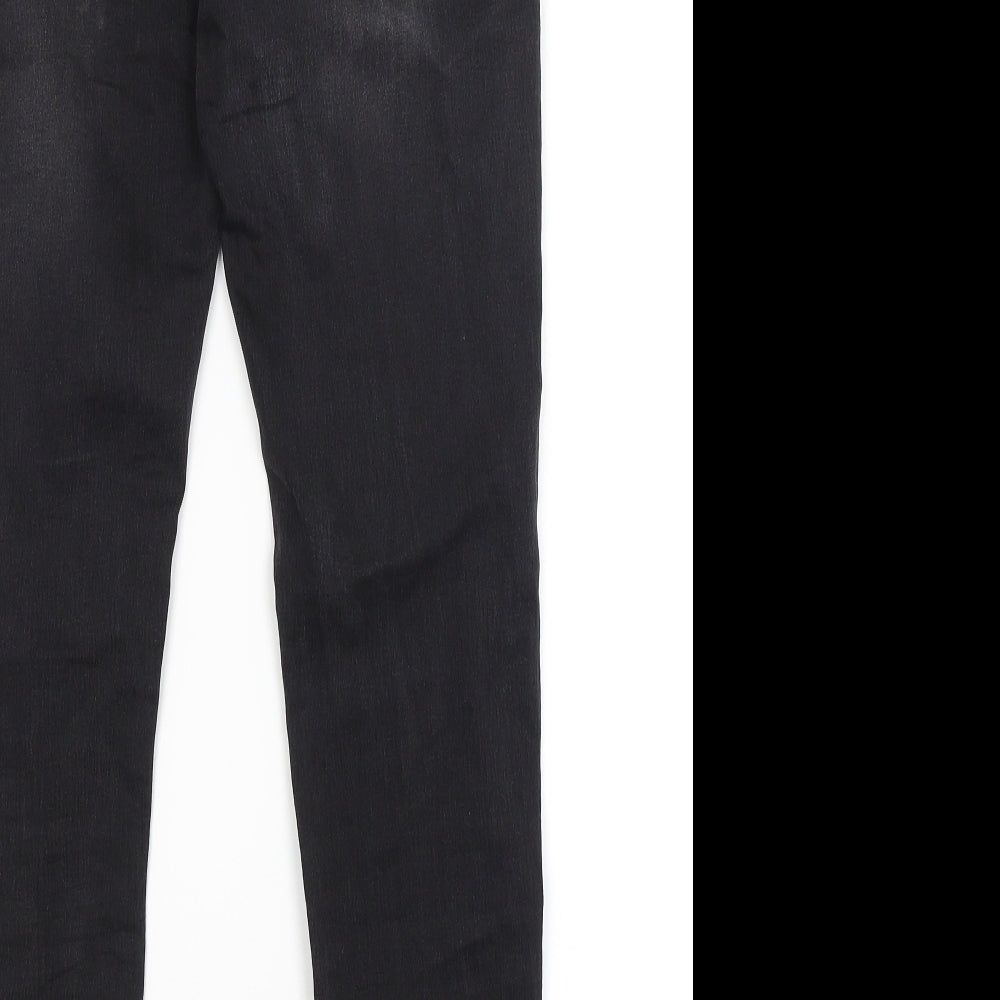 Pretty Little Thing Womens Black   Skinny Jeans Size 10 L25.5 in