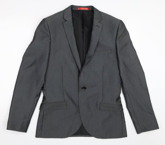 Ventuno 21 Mens Grey   Jacket Blazer Size 38