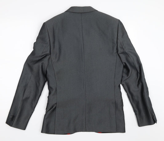 Ventuno 21 Mens Grey   Jacket Blazer Size 38