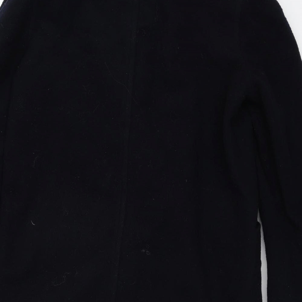 Astraka Womens Blue   Overcoat Coat Size 10