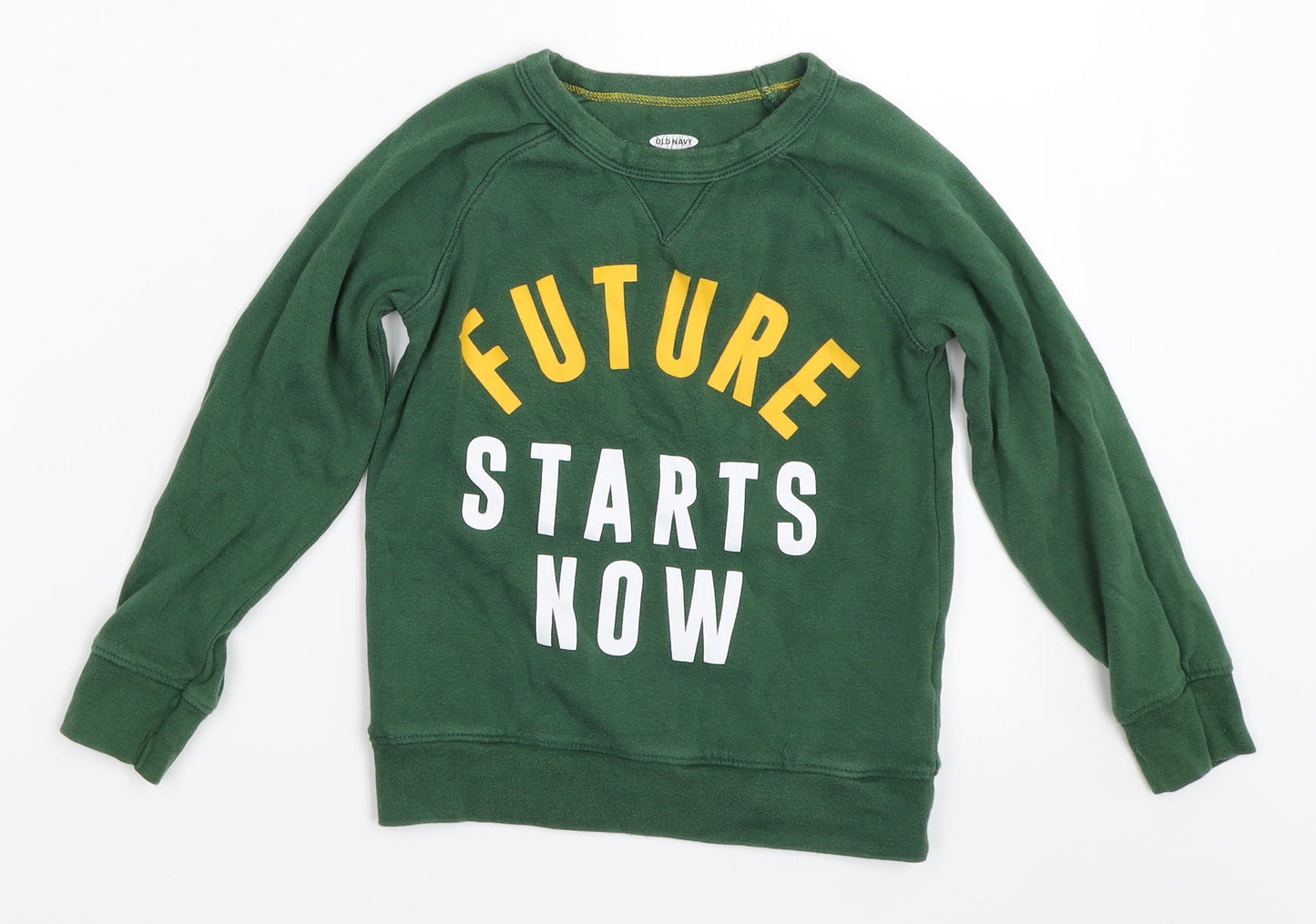 Old Navy Boys Green   Pullover Sweatshirt Size 4 Years