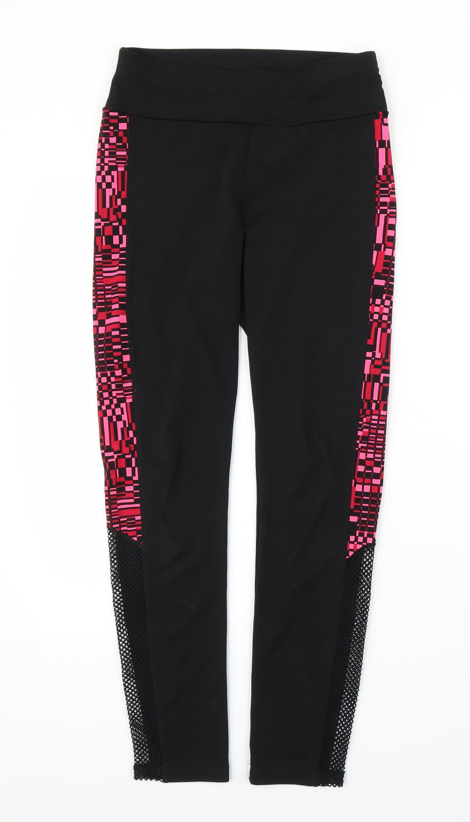 Preworn Womens Black   Compression Leggings Size S L25 in