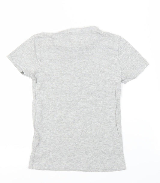 Pep&Co Boys Grey   Basic T-Shirt Size 6-7 Years