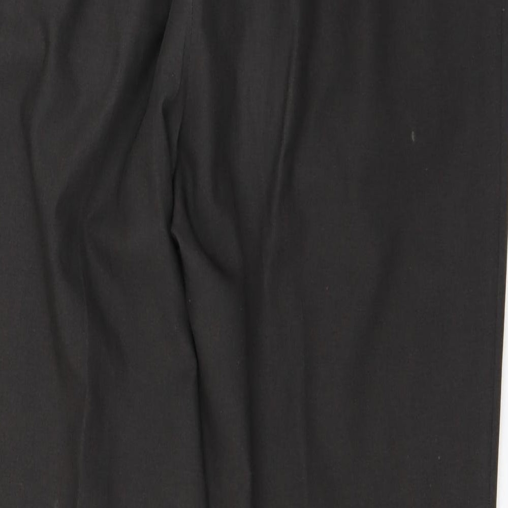 Marks and Spencer Womens Grey   Dress Pants Trousers Size 14 L27 in