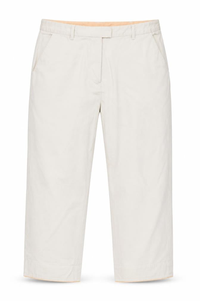 Front view of Principles women’s beige straight jeans, size UK 14, 23-inch leg