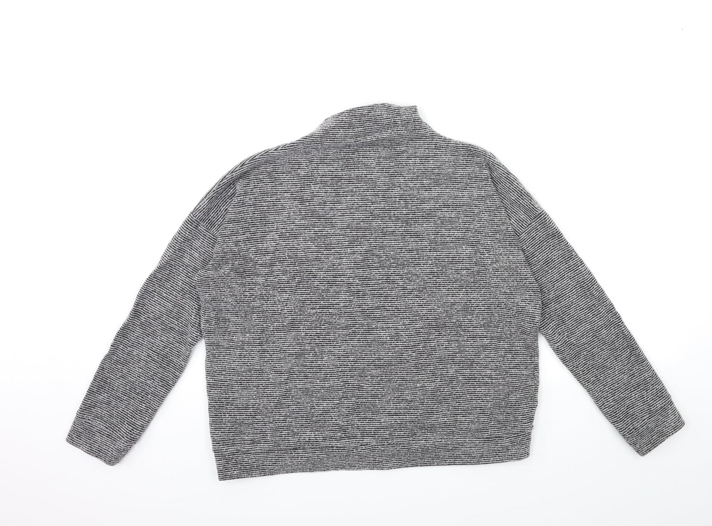 New Look Womens Grey  Knit Pullover Jumper Size S