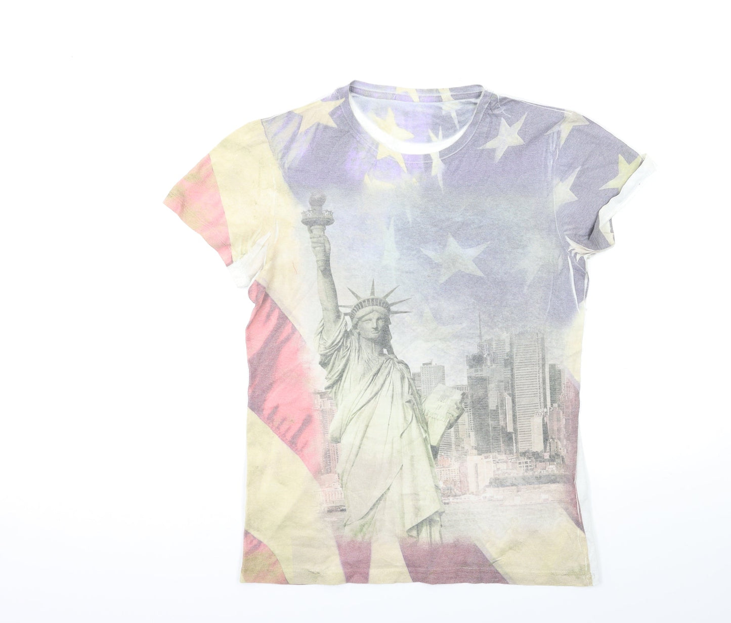 Cedar Wood State Mens Grey    T-Shirt Size S