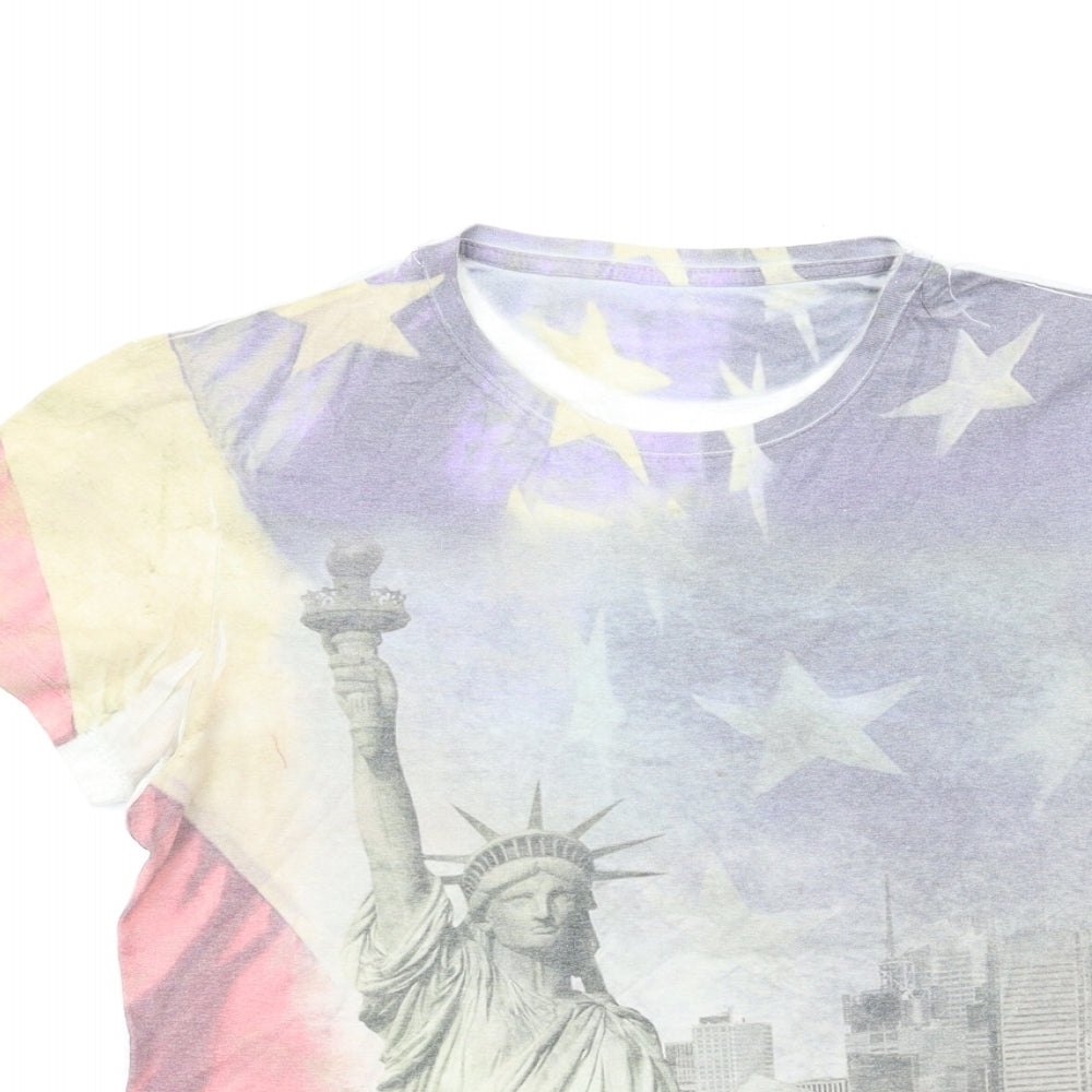 Cedar Wood State Mens Grey    T-Shirt Size S