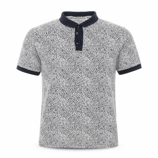 Cedar Wood State Mens Beige Animal Print   Polo Size M