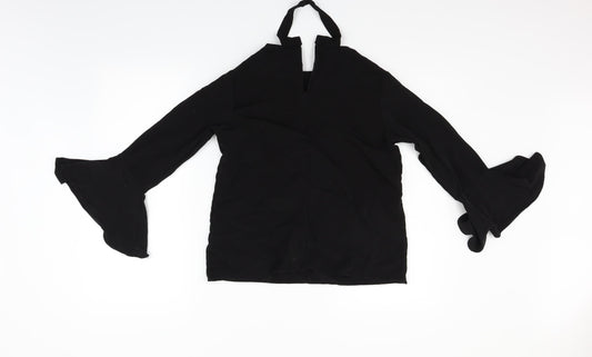 darphin Womens Black   Basic Blouse Size M