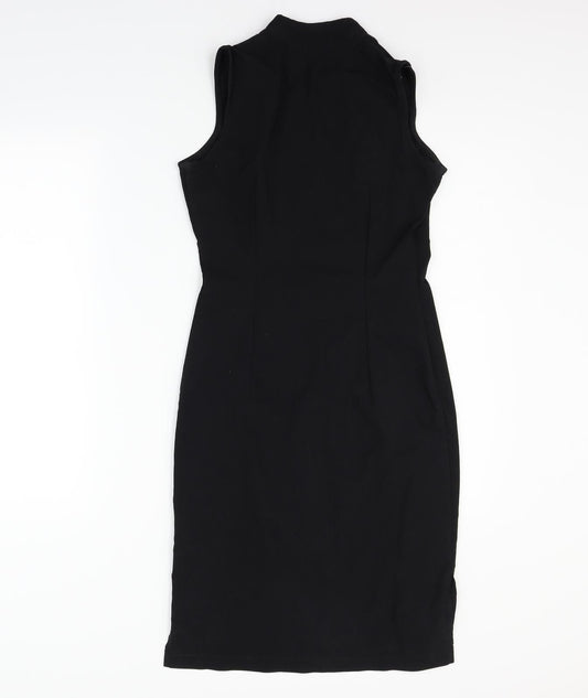 Preworn Womens Black   Fit & Flare  Size 10