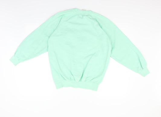 zoorashia Womens Green   Pullover Jumper Size M