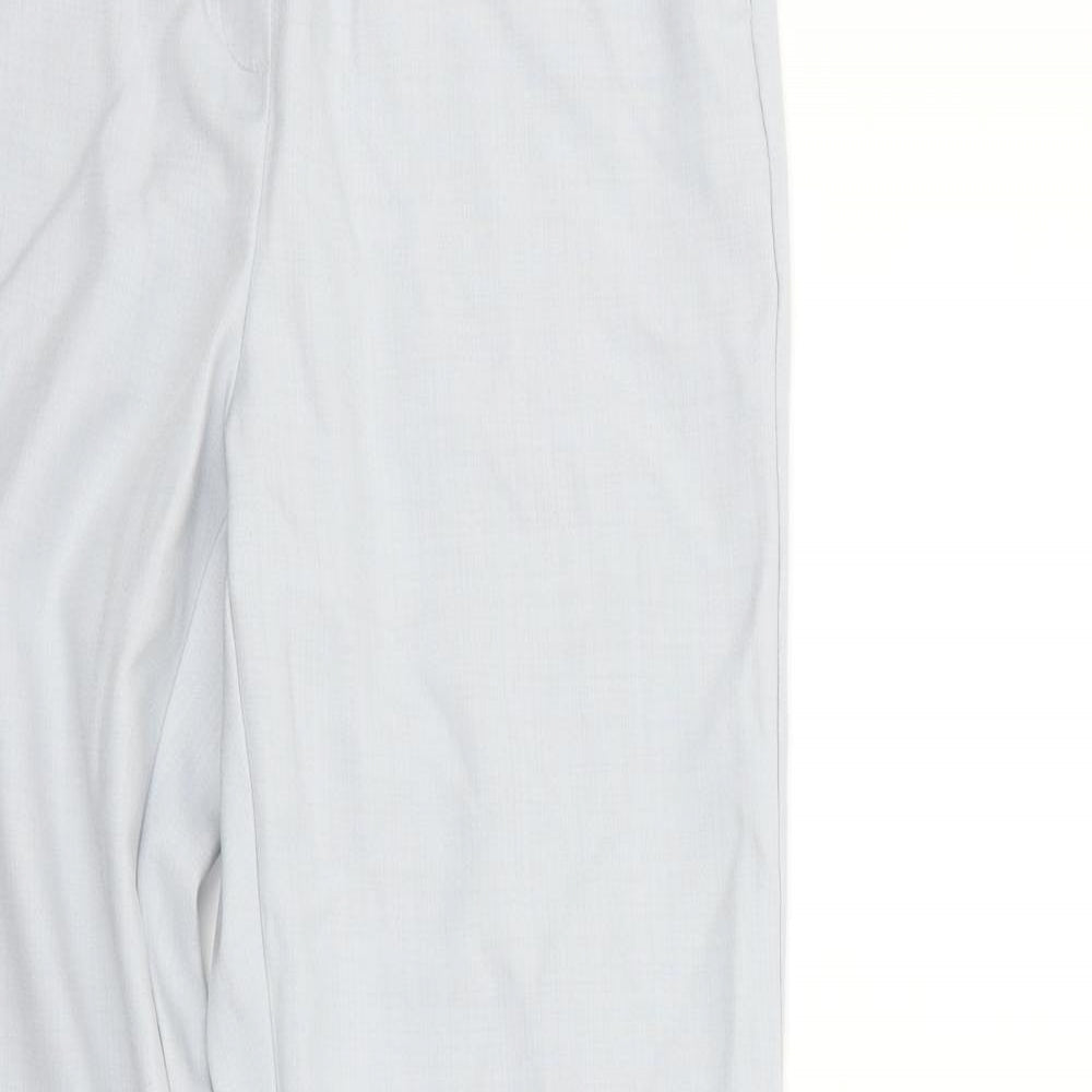 Marks and Spencer Womens Grey   Trousers  Size 10 L28 in