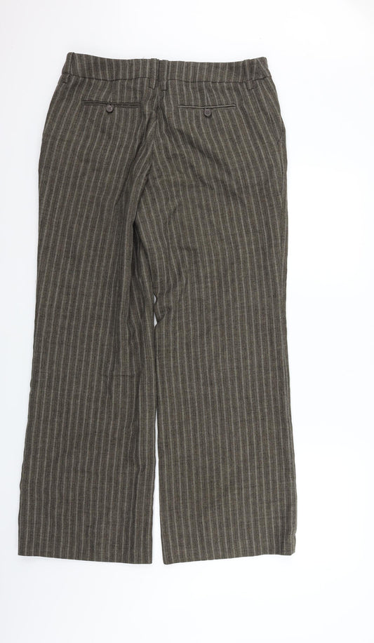 H&M Womens Green   Trousers  Size 32 in L29 in