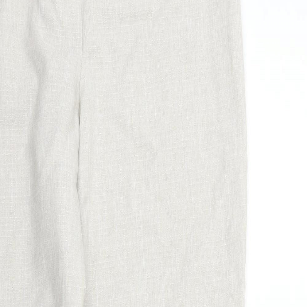 Marks and Spencer Womens Beige   Trousers  Size 12 L30 in