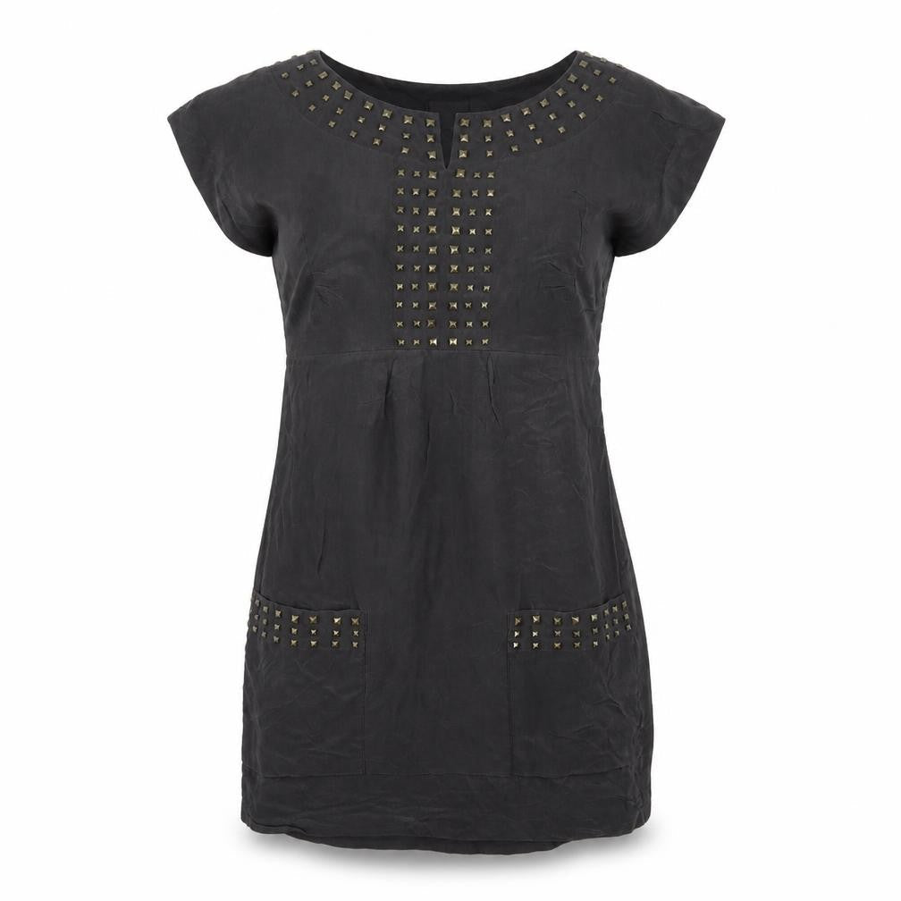 Limited Collection Womens Grey Houndstooth  Fit & Flare  Size 10