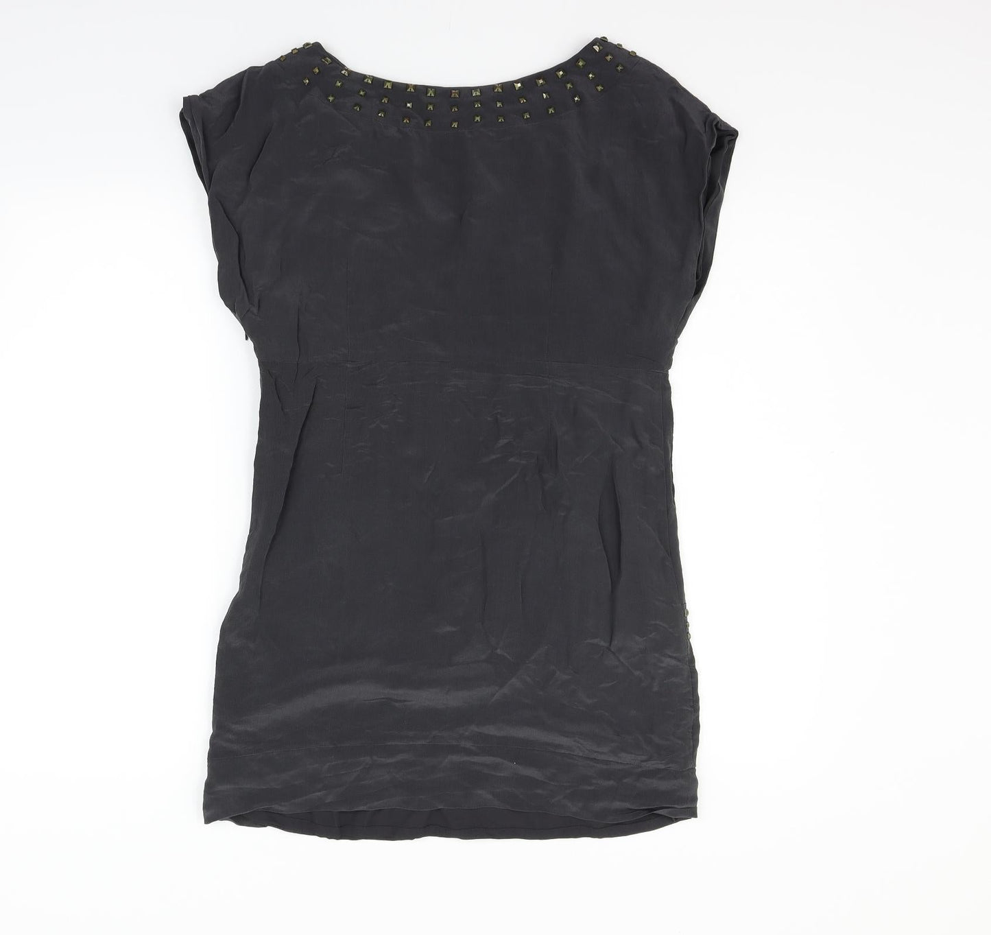 LIMITED COLLECTION Womens Grey Houndstooth  Fit & Flare  Size 10