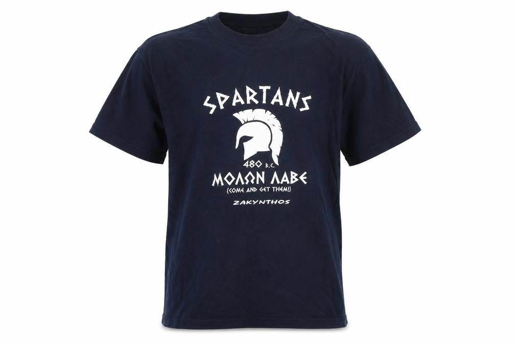 bec Girls Blue   Basic T-Shirt Size 12 Years  - Spartans