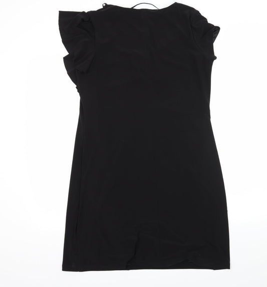 Comma Womens Black   A-Line  Size 14