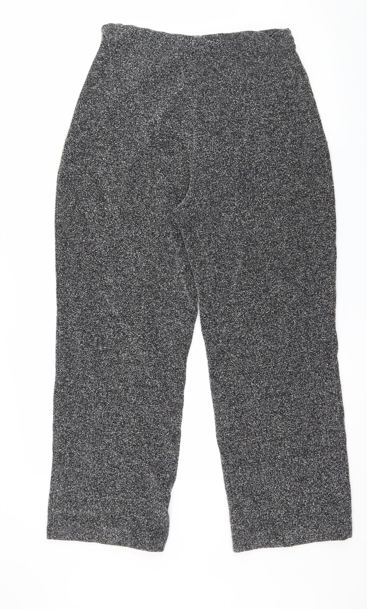 DASH Womens Grey  Jersey Trousers  Size 12 L26 in