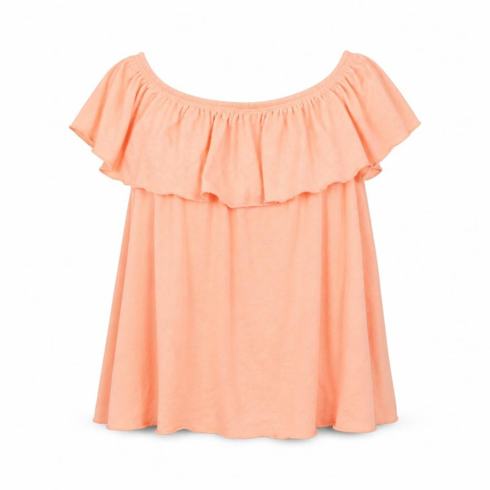 Candy Couture Womens Pink   Basic Blouse Size 12