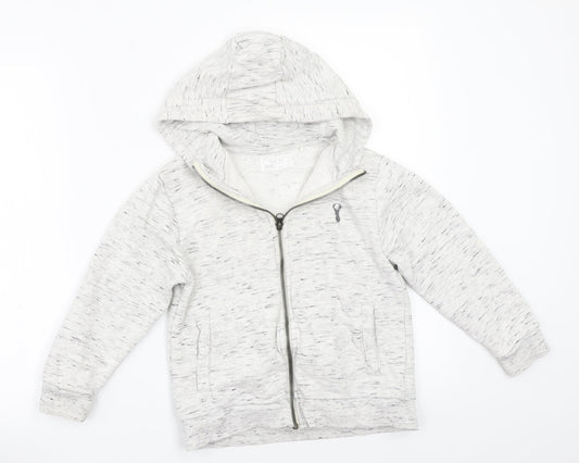 NEXT Boys White Batik  Jacket Coat Size 5 Years