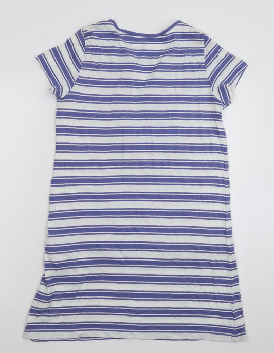 BM Womens Multicoloured Striped  T-Shirt Dress  Size S