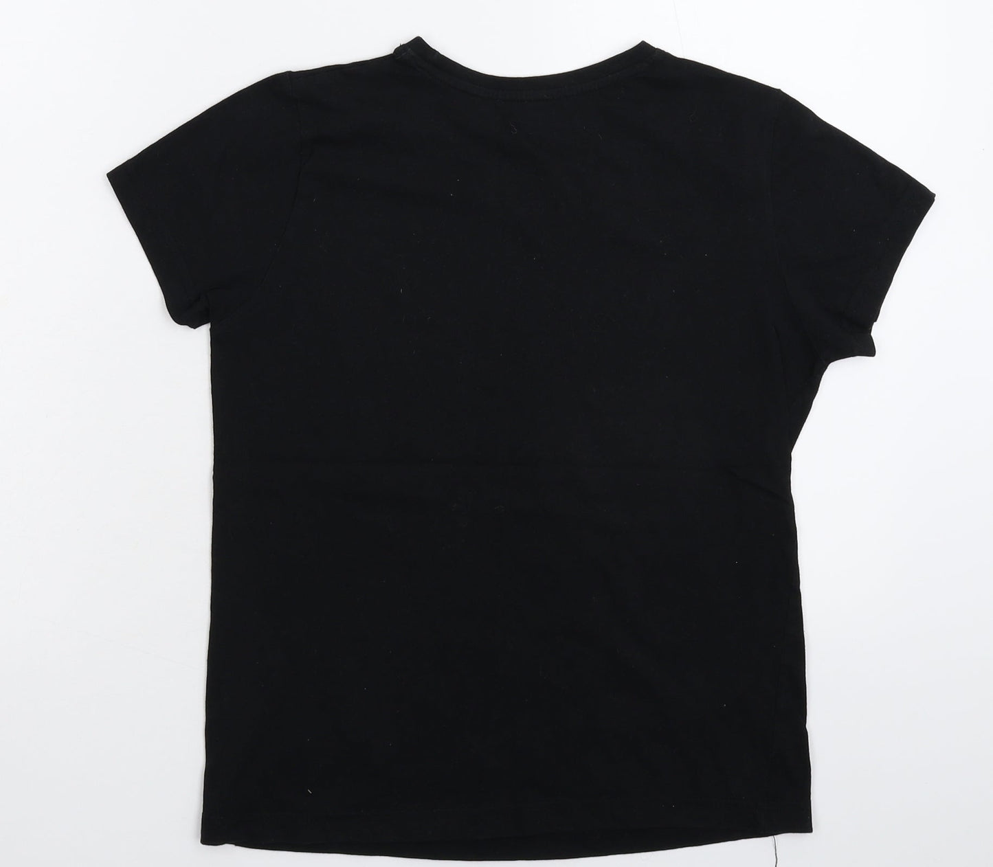 Primark Boys Black   Basic T-Shirt Size 10-11 Years