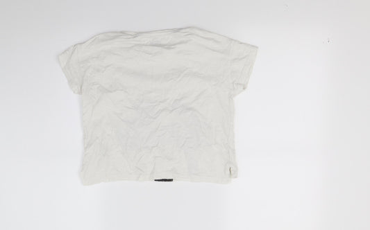 NEXT Girls White   Basic T-Shirt Size 5 Years  - Minnie Mouse