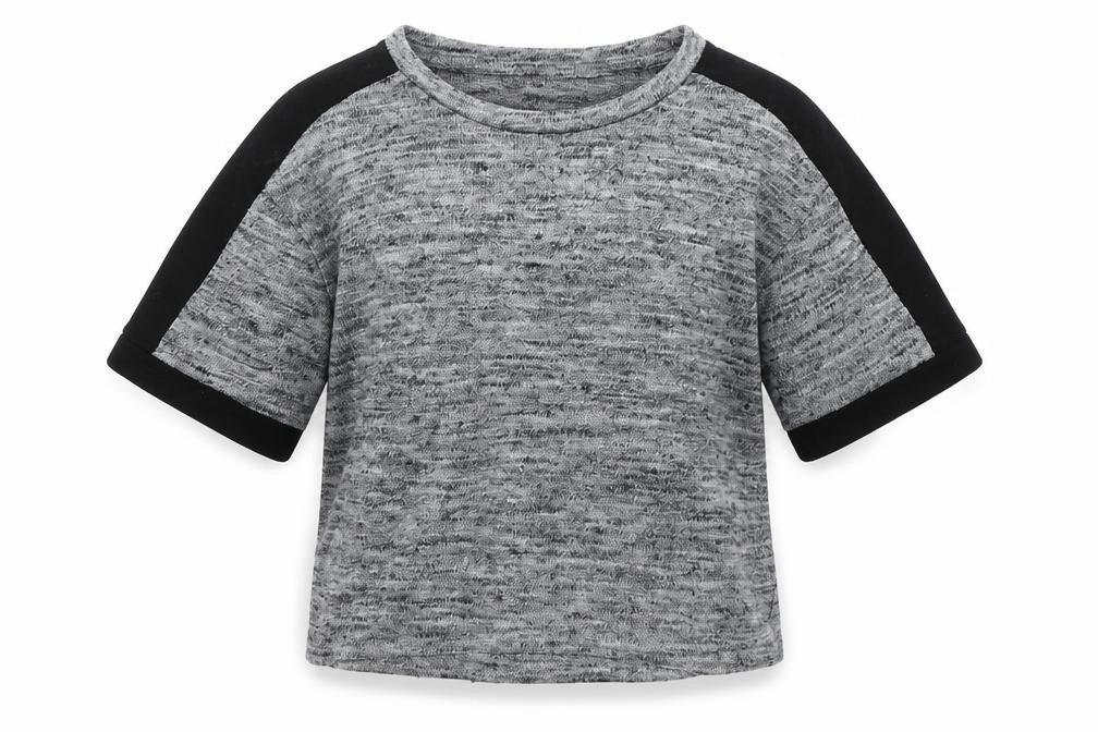 George Boys Grey   Basic T-Shirt Size 5-6 Years