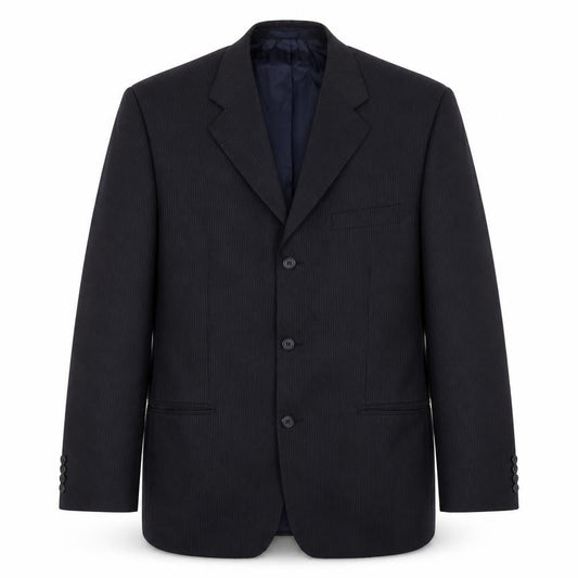 C&A Mens Blue Striped  Jacket  Size 42