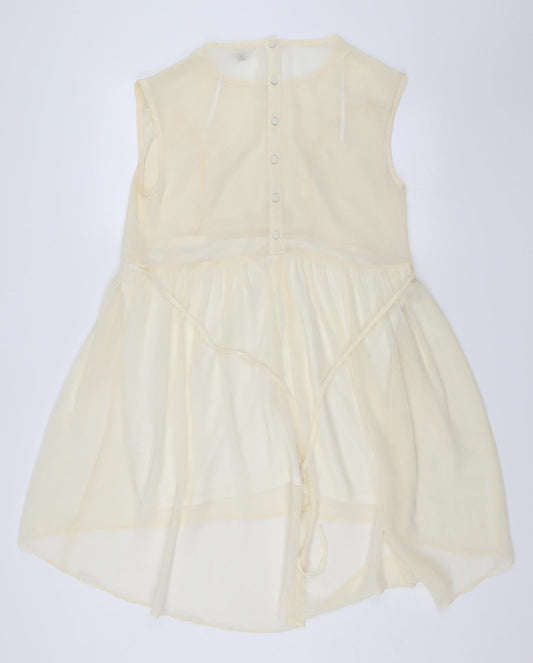 River Island Womens White Floral  Shift  Size 12