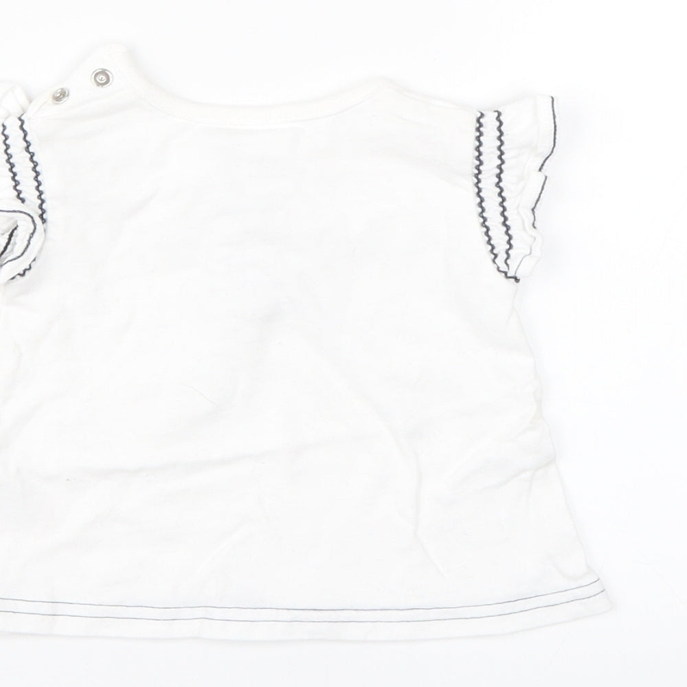 NEXT  White   Basic Blouse Size 0-3 Months