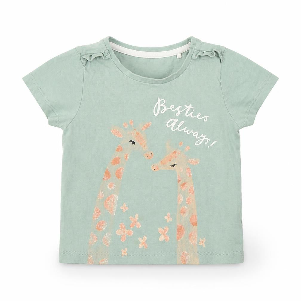 TU  Green   Basic Polo Size 12-18 Months