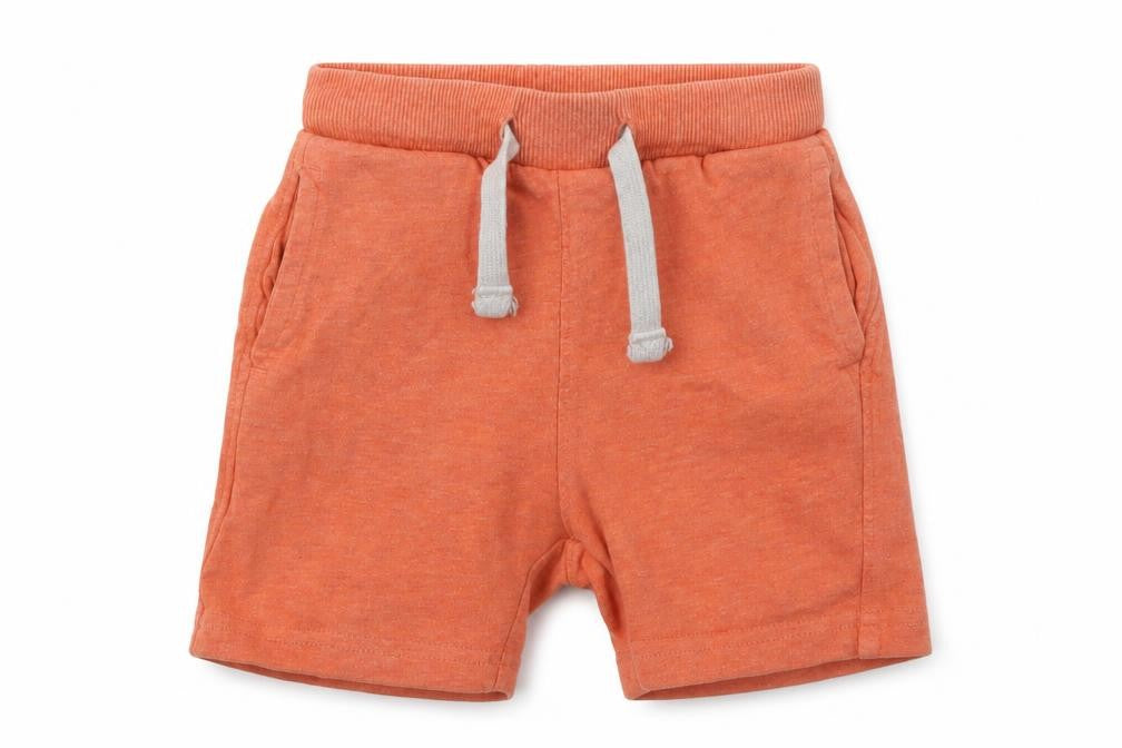 Front view of Preworn Baby Orange Cropped Trousers, size 12-18, Months
