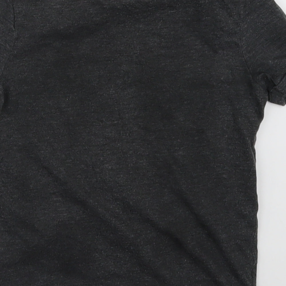 George Girls Grey   Basic T-Shirt Size 2-3 Years