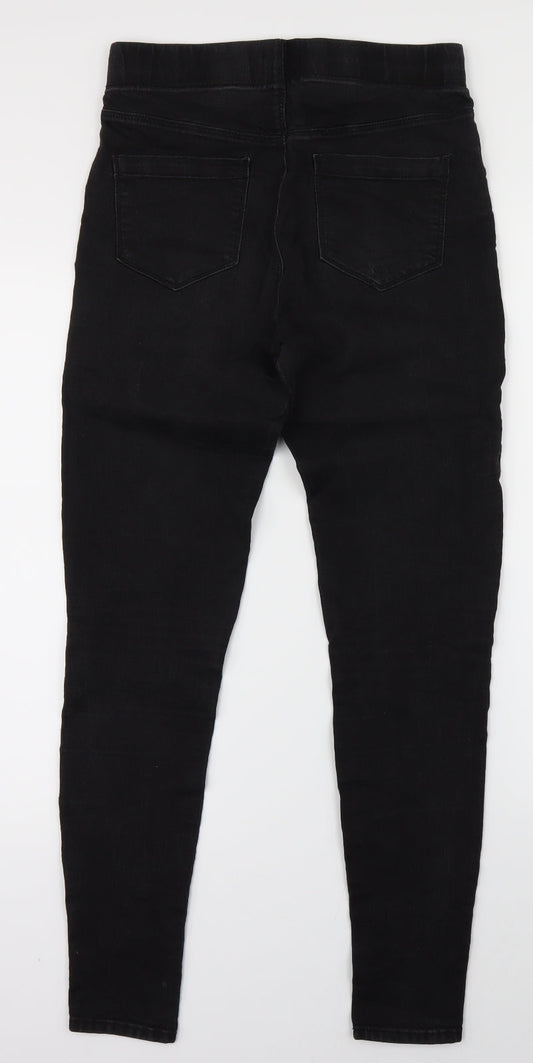 Preworn Womens Black   Jegging Jeans Size 8 L28 in