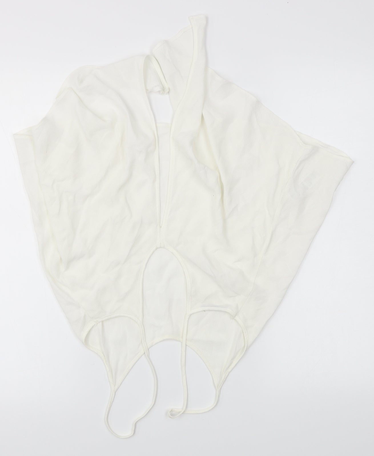 Unbranded Womens White   Basic Tank Size 8