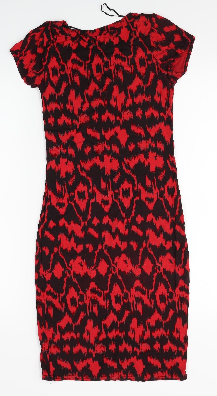 Select Womens Red   A-Line  Size 8