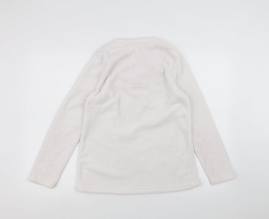 Love sleep Womens White   Pullover Jumper Size L