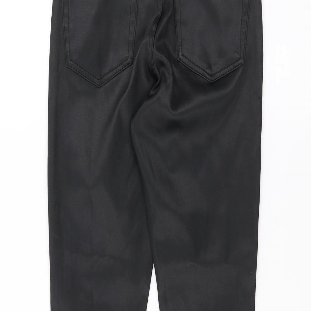 Topshop Womens Black   Trousers  Size 28 L30 in