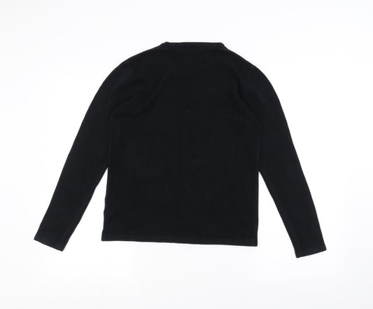 Just Elegance Womens Black   Pullover Jumper Size S